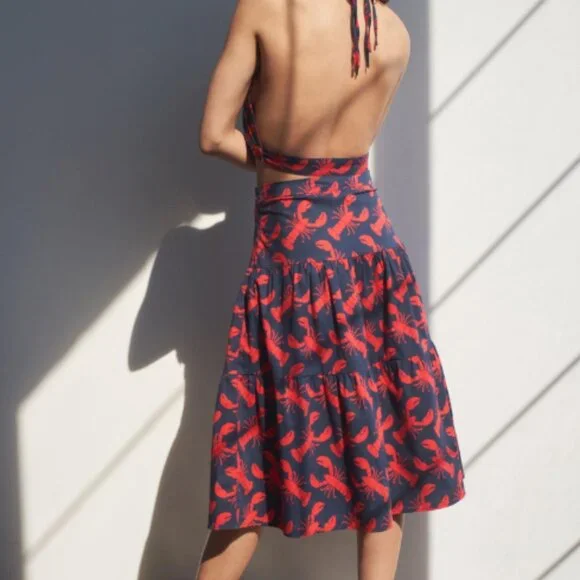 Eva Franco Lobster Skirt Set - Picture 3 of 8